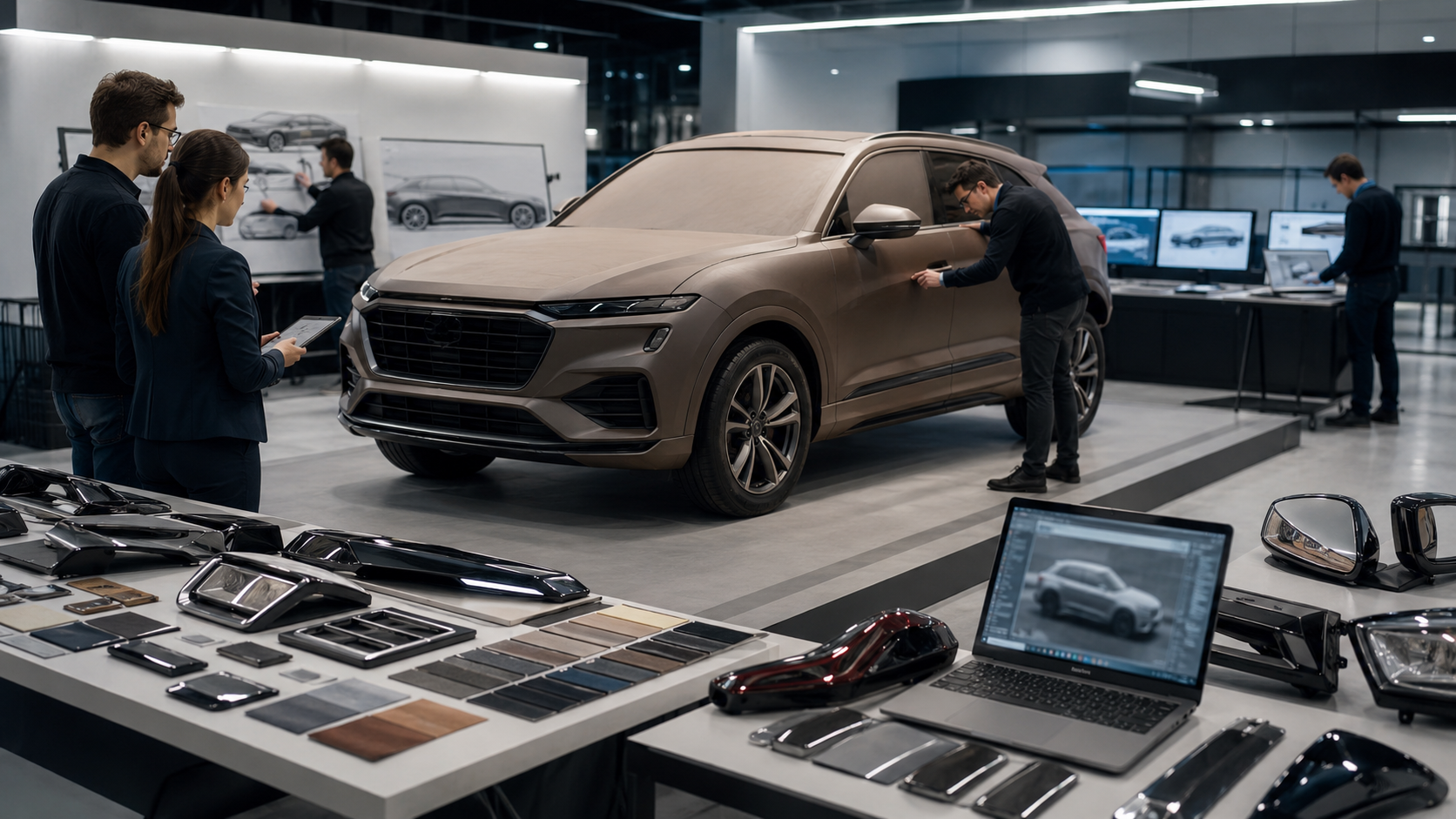 Case Engenharia completa de acabamentos externos para nova plataforma automotiva