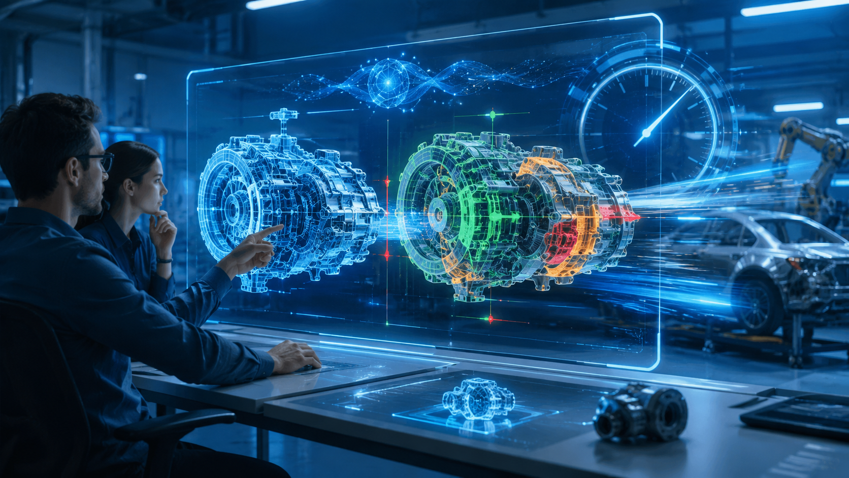 Case Automação de análise tridimensional com IA em indústria automotiva